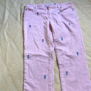 Vineyard Vines size 14 never worn pink corduroys.